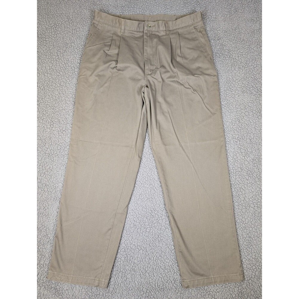 Wrangler Five Star Premium Khakis Men's Sz 38 X 32 Quality Wear Casual Pants